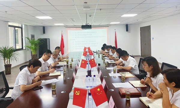 王晟督導徽鹽地產(chǎn)霍邱項目支部專(zhuān)題組織生活會(huì )