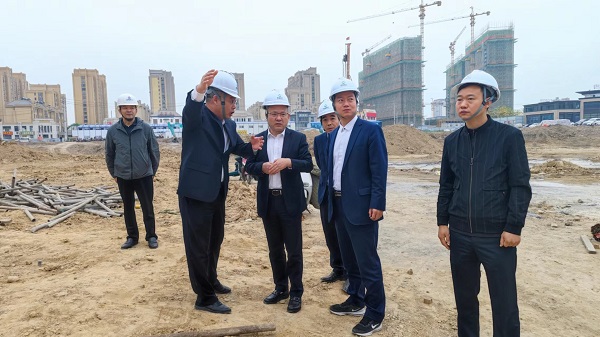 王晟到靈璧項目公司開(kāi)展包保督導工作