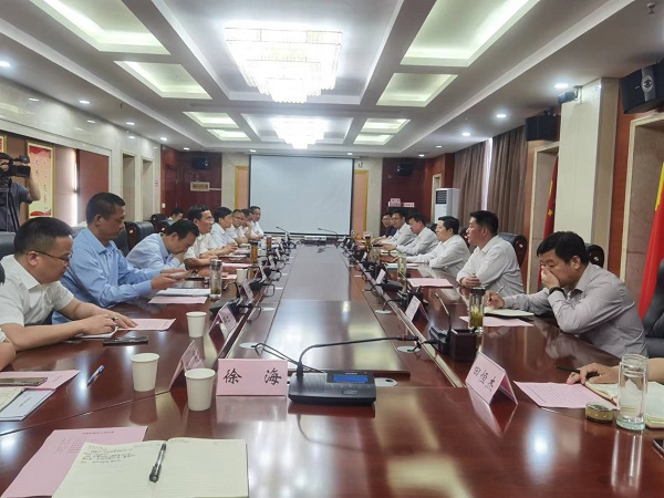 王思軍拜訪(fǎng)靈璧縣委縣政府主要領(lǐng)導