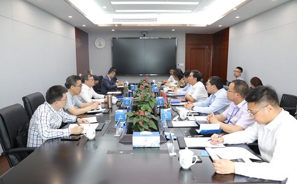 王思軍會(huì )見(jiàn)六安市副市長(cháng)胡雪松一行