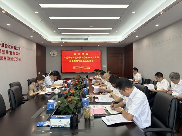 安徽鹽業(yè)地產(chǎn)集團等三家公司黨委召開(kāi)學(xué)習貫徹習近平新時(shí)代中國特色社會(huì )主義思想主題教育專(zhuān)題民主生活會(huì )